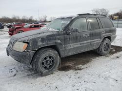 Salvage cars for sale at Chicago Heights, IL auction: 2001 Jeep Grand Cherokee Limited