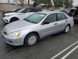 Salvage cars for sale at Rancho Cucamonga, CA auction: 2007 Honda Accord Value