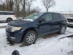 Salvage cars for sale at Cicero, IN auction: 2008 Ford Edge SEL