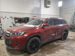 Carros salvage sin ofertas aún a la venta en subasta: 2019 Toyota Highlander SE