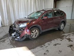 Salvage cars for sale at Albany, NY auction: 2012 Honda CR-V EXL