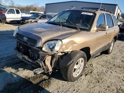 Hyundai salvage cars for sale: 2004 Hyundai Santa FE GLS