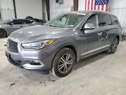 Salvage cars for sale at Cahokia Heights, IL auction: 2016 Infiniti QX60