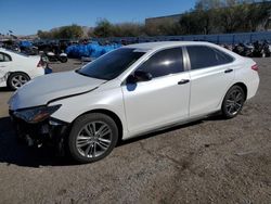 Salvage cars for sale at Las Vegas, NV auction: 2016 Toyota Camry LE