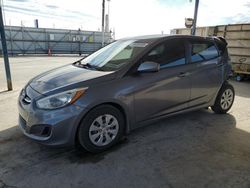 Salvage cars for sale at Anthony, TX auction: 2015 Hyundai Accent GS