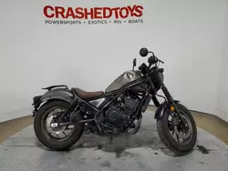 Salvage motorcycles for sale at Dallas, TX auction: 2023 Honda CMX500