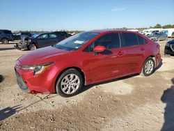 Toyota Corolla salvage cars for sale: 2021 Toyota Corolla LE