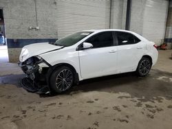 Salvage cars for sale at Ham Lake, MN auction: 2016 Toyota Corolla L