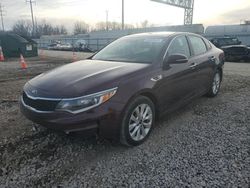 Salvage cars for sale at Columbus, OH auction: 2017 KIA Optima LX