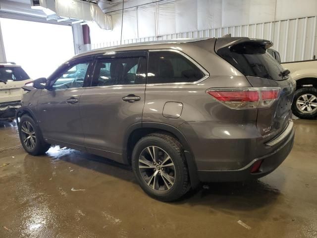 2016 Toyota Highlander XLE