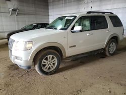 Salvage cars for sale from Copart Portland, MI: 2008 Ford Explorer Eddie Bauer