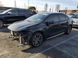 Salvage cars for sale at Wilmington, CA auction: 2020 Toyota Corolla SE