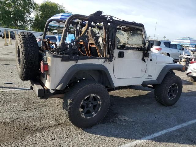 2006 Jeep Wrangler / TJ SE