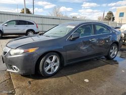 Salvage cars for sale at Littleton, CO auction: 2013 Acura TSX Tech