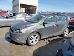 Chevrolet Sonic ltz salvage cars for sale: 2015 Chevrolet Sonic LTZ