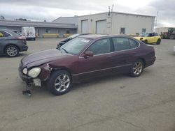 Salvage cars for sale at Martinez, CA auction: 2001 Lexus GS 300