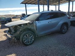 Salvage cars for sale at Phoenix, AZ auction: 2020 Toyota Highlander Platinum