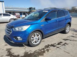 Salvage cars for sale at Tulsa, OK auction: 2017 Ford Escape SE