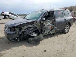 Salvage cars for sale at Fredericksburg, VA auction: 2010 Toyota Highlander