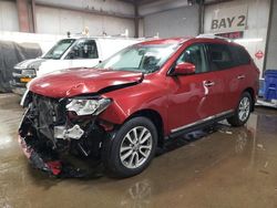 Salvage cars for sale at Elgin, IL auction: 2014 Nissan Pathfinder S