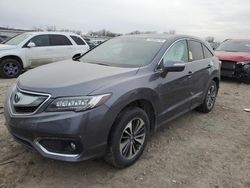 Salvage cars for sale at Kansas City, KS auction: 2017 Acura RDX Advance