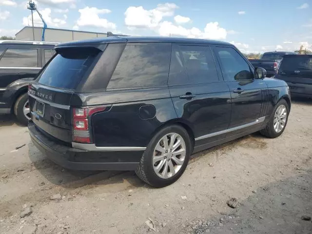 2016 Land Rover Range Rover HSE