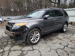 Salvage cars for sale at Austell, GA auction: 2011 Ford Explorer Limited