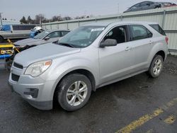 Salvage cars for sale from Copart Pennsburg, PA: 2012 Chevrolet Equinox LS