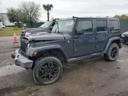 Salvage cars for sale at Apopka, FL auction: 2018 Jeep Wrangler Unlimited Sahara