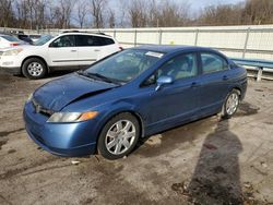 Salvage cars for sale at Ellwood City, PA auction: 2008 Honda Civic LX