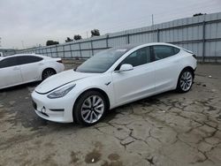 Salvage cars for sale at Martinez, CA auction: 2019 Tesla Model 3