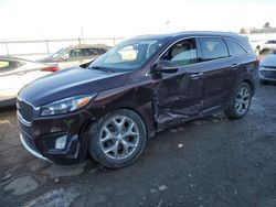 Salvage cars for sale at Dyer, IN auction: 2016 KIA Sorento SX