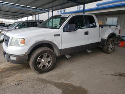 Salvage cars for sale at Sacramento, CA auction: 2005 Ford F150