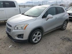 Carros salvage a la venta en subasta: 2016 Chevrolet Trax LTZ