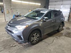 Salvage cars for sale at Angola, NY auction: 2017 Toyota Rav4 LE