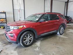 Salvage cars for sale at Cahokia Heights, IL auction: 2020 Ford Explorer XLT