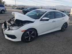 Salvage cars for sale at Van Nuys, CA auction: 2017 Honda Civic Touring