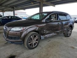 Salvage cars for sale at Hayward, CA auction: 2010 Audi Q7 Premium Plus