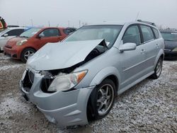 Pontiac salvage cars for sale: 2007 Pontiac Vibe