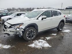 Salvage cars for sale at Pennsburg, PA auction: 2021 Subaru Crosstrek Premium