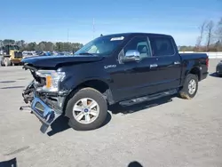 Salvage cars for sale at Dunn, NC auction: 2019 Ford F150 Supercrew