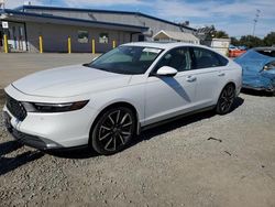 Salvage cars for sale at San Diego, CA auction: 2023 Honda Accord Touring Hybrid