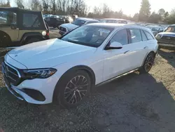 Salvage cars for sale at Portland, OR auction: 2024 Mercedes-Benz E 450 4M ALL Terrain