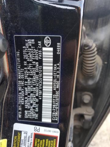 2012 Toyota Camry Base