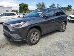 Salvage cars for sale at Opa Locka, FL auction: 2022 Toyota Rav4 XLE