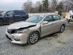 Salvage cars for sale at Concord, NC auction: 2013 Honda Accord EXL