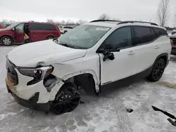 Salvage cars for sale from Copart Ontario Auction, ON: 2021 GMC Terrain SLE