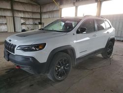 Carros salvage para piezas a la venta en subasta: 2022 Jeep Cherokee Trailhawk