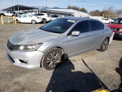 Salvage cars for sale at Sacramento, CA auction: 2013 Honda Accord LX