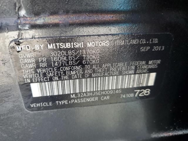 2014 Mitsubishi Mirage DE